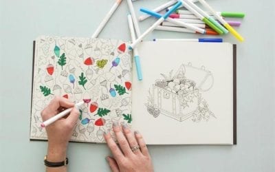 Here’s What Happens When You Color Instead of Watch TV for a Week